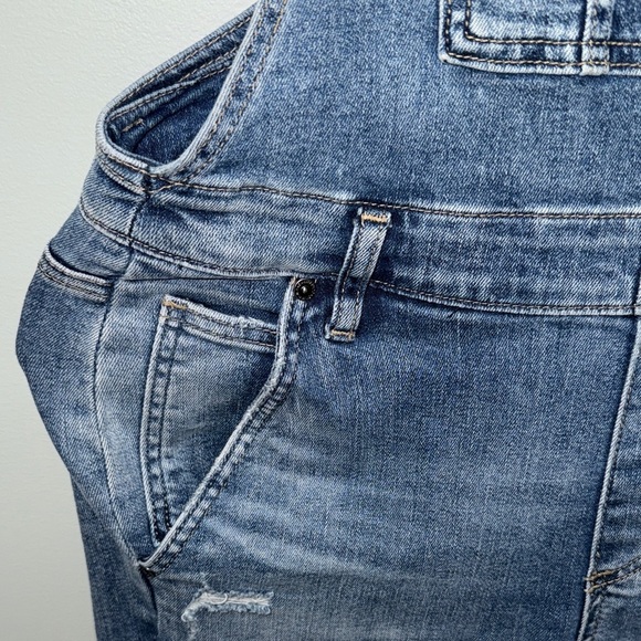 Silver Jeans Women's Blue Denim Overalls - Picture 7 of 11